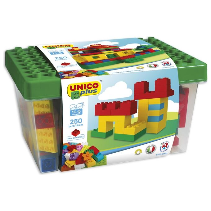 Androni Giocattoli 8525 Secchiello 250 Pezzi Unicoplus