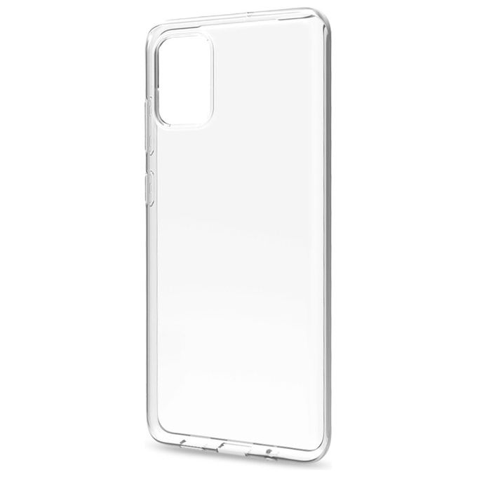 Celly Cover Trasparente per Samsung Galaxy A51 in Silicone Gelskin TPU Flessibile Antiurto e Antigraffio