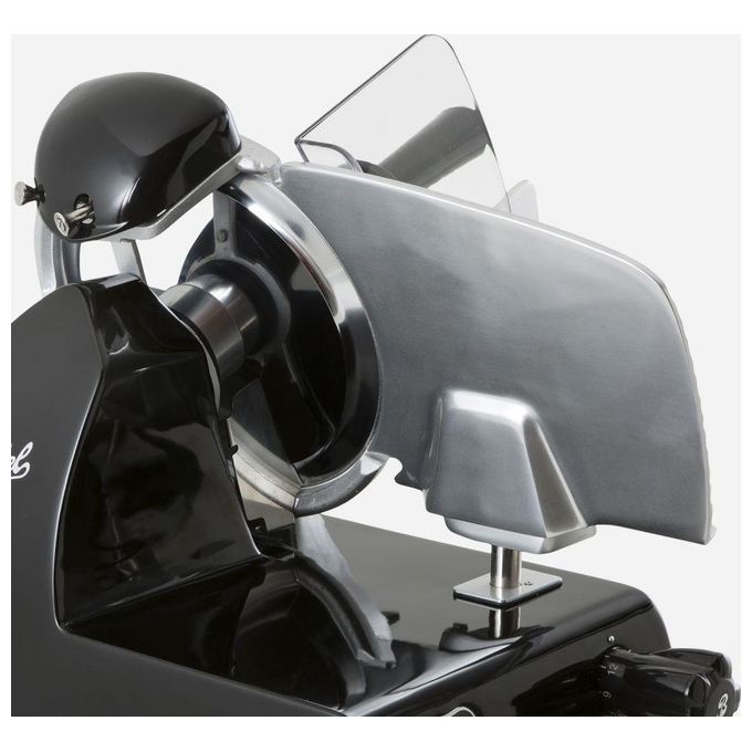 Berkel Red Line RL 250 – Affettatrice lama 25 cm, Potenza elevata, Spessore regolabile, Lama in acciaio cromato, Sicurezza professionale, Colore Nero