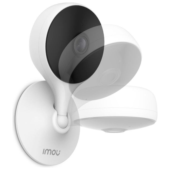 Imou Telecamera IP di sicurezza da interni per sorveglianza domestica avanzata, dotata di risoluzione 1080P, Cue 2 (Cavo USB)