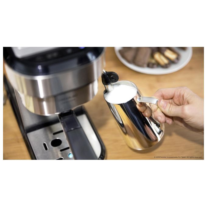 Cecotec Cafelizzia 790 Steel Macchina per Espresso 12 Litri Semi-Automatica