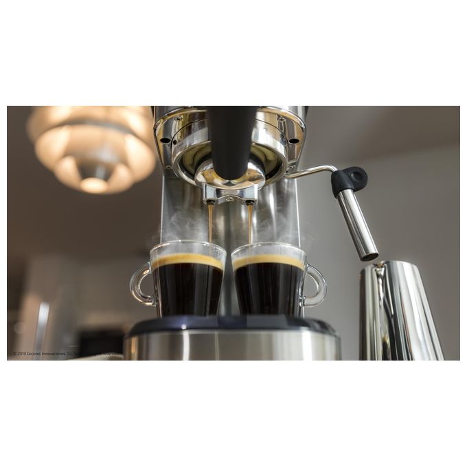 Cecotec Cafelizzia 790 Steel Macchina per Espresso 12 Litri Semi-Automatica