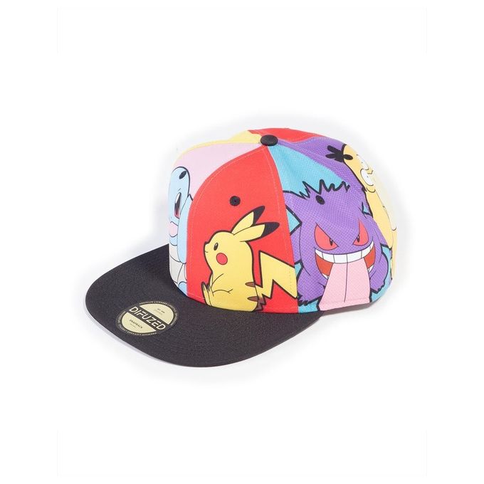 Difuzed Cappellino Pokemon Multi Personaggi