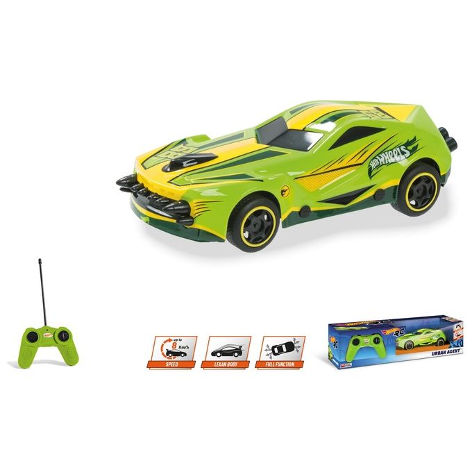 Mondo Auto Radiocomandata 1:24 Hot Wheels Urban Agent