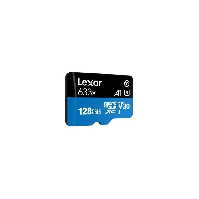 Lexar 633x Memoria Flash 128Gb MicroSDXC UHS-I Classe 10