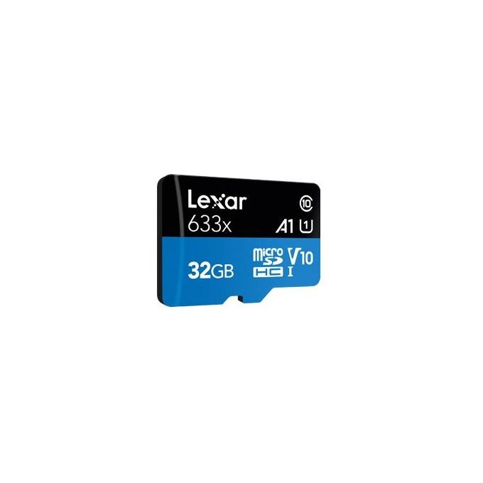 Lexar MicroSDHC Card 32Gb UHS-I High-Performance 633x U1 100MB-s