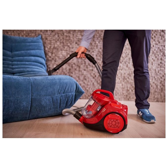 Rowenta Swift Power Cyclonic Aspirapolvere a Traino Senza Sacco 750W Rosso