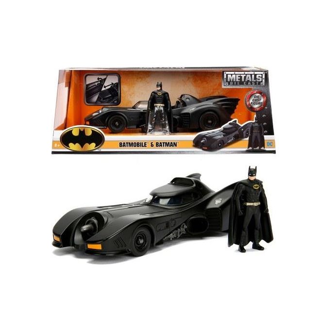 Simba Toys Auto 1:24 Jada Batmobile 1989 con Personaggio