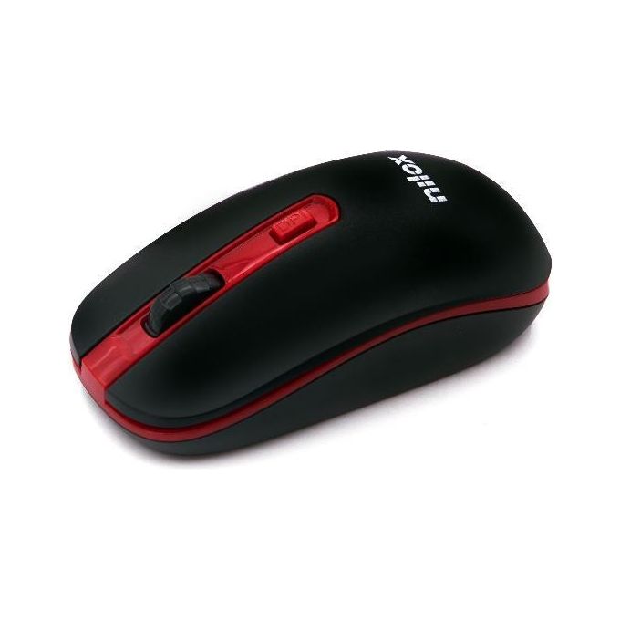Nilox NXMOWI2002 Mouse Wireless Black Red 1600Dpi