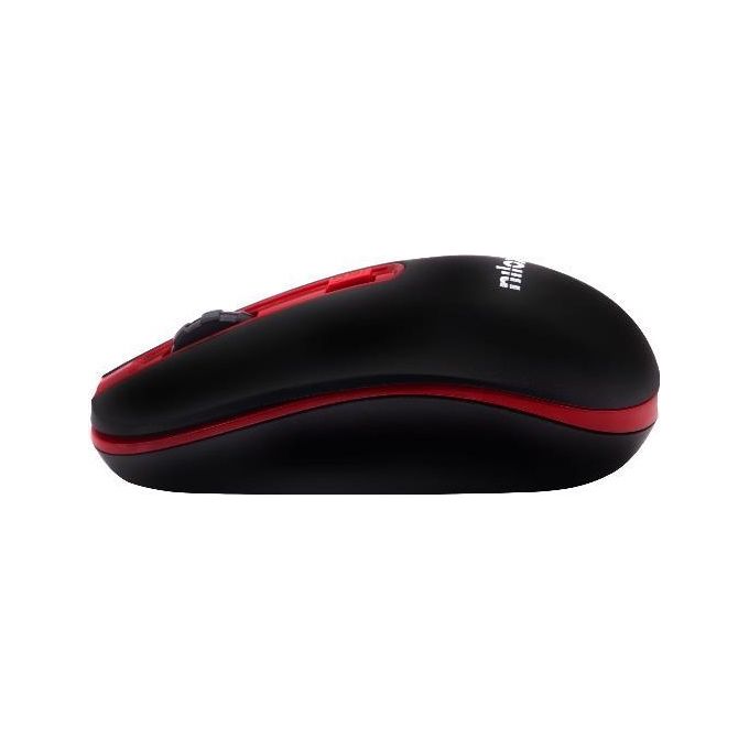 Nilox NXMOWI2002 Mouse Wireless Black Red 1600Dpi