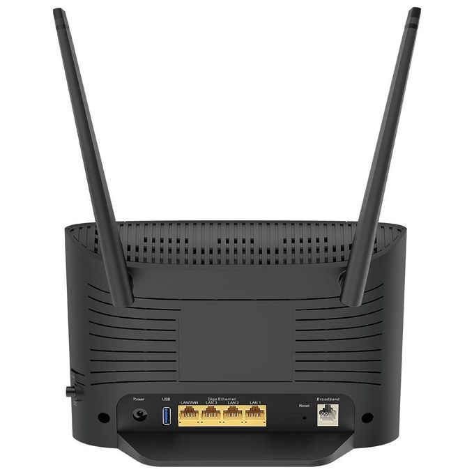 D-Link Dsl-3788 Router Wireless Dual-Band 2,4Ghz-5Ghz Gigabit Ethernet Nero