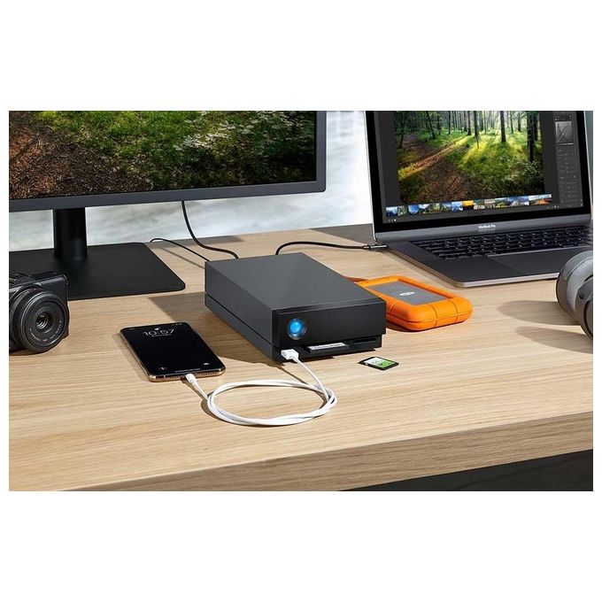Lacie 1Big Dock Disco Rigido Esterno 8Tb Nero