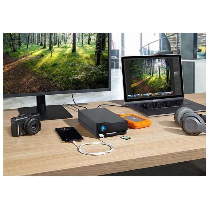 Lacie 1Big Dock Disco Rigido Esterno 8Tb Nero