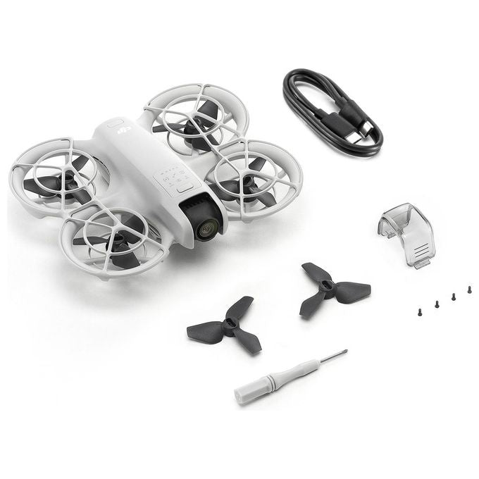 DJI Neo Drone Quadricottero 4K con Fotocamera 12MP Bianco e Nero