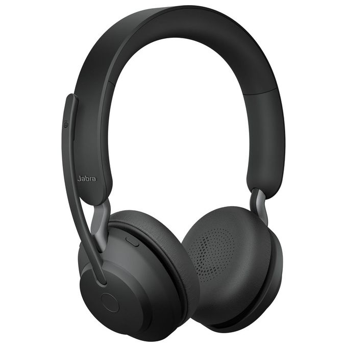 Jabra Evolve2 65 UC Stereo Auricolare Wireless a Padiglione Ufficio Usb Tipo-C Bluetooth Nero