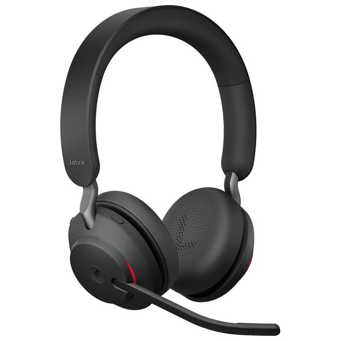 Jabra 26599-999-899 Evolve2 65 Cuffie Wireless On Ear MS Stereo Bluetooth 5.0 37h Autonomia USB-C colore Nero