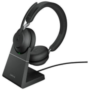 Jabra Evolve2 65 MS Stereo Cuffia Padiglione Auricolare Usb Tipo-C Bluetooth Nero