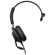 JABRA Evolve2 40 Se Auricolare Cablato a Padiglione Mono USB Tipo A Nero per Comunicazioni di Altissima Qualita'