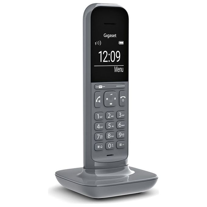 Gigaset CL390 Telefono Cordless Funzione Black List Vivavoce Display Ampio Grigio