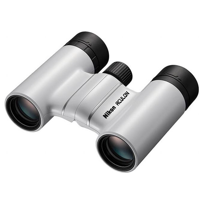 Nikon Aculon T02 Binocolo 8x21 Bianco