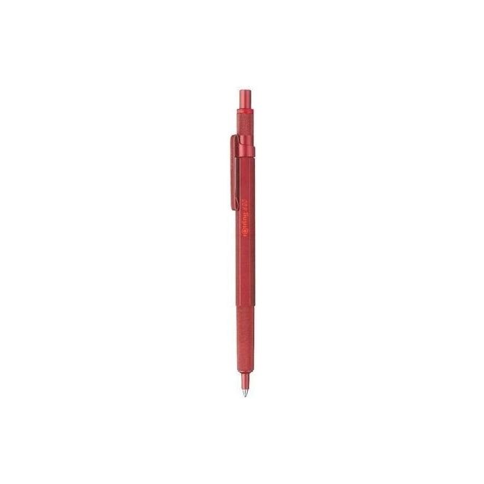 Rotring 600 Penna a Sfera Metallic Rosso