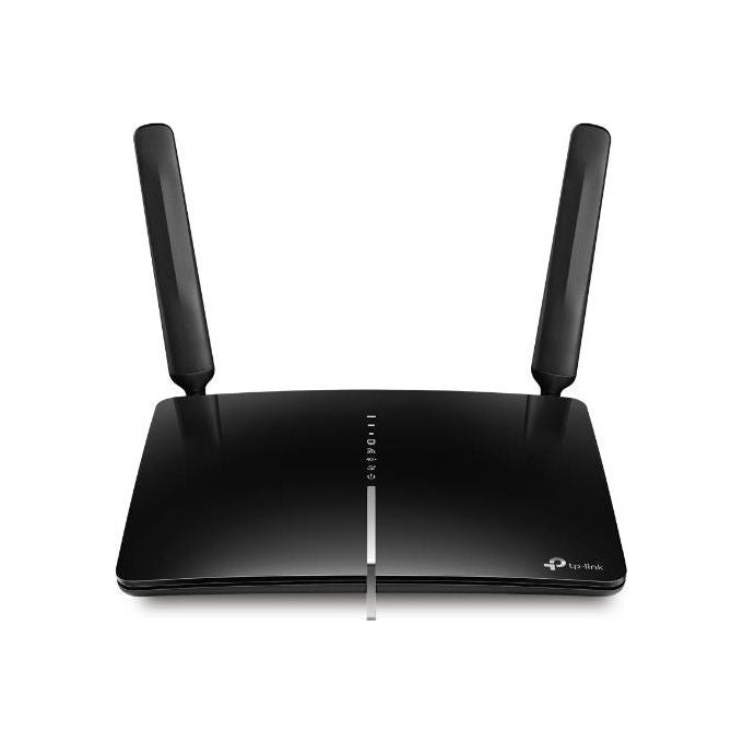 TP-Link Box, Router 4G+ LTE Cat.6 300 Mbps WiFi AC 1200 Mbps, 2 x SMA per Antenna Esterna, 4 Porte RJ45 Gigabit, Antenne Removibili, OneMesh, Modem SIM Card per Qualsiasi Operatore, Archer MR600