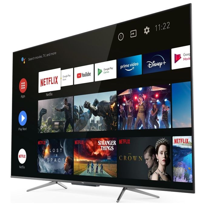 TCL 65C715 Tv Led 65'' 4k Ultra Hd Smart Tv Wi-Fi Nero