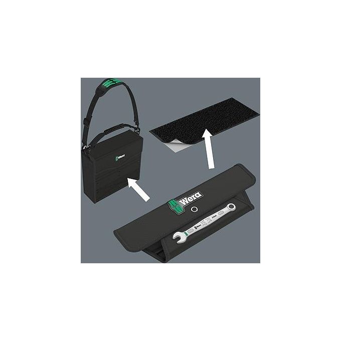 Wera 6003 Joker 15 Set Assortimento Chiavi a Forchetta e Poligonali Metrico 15 Pezzi