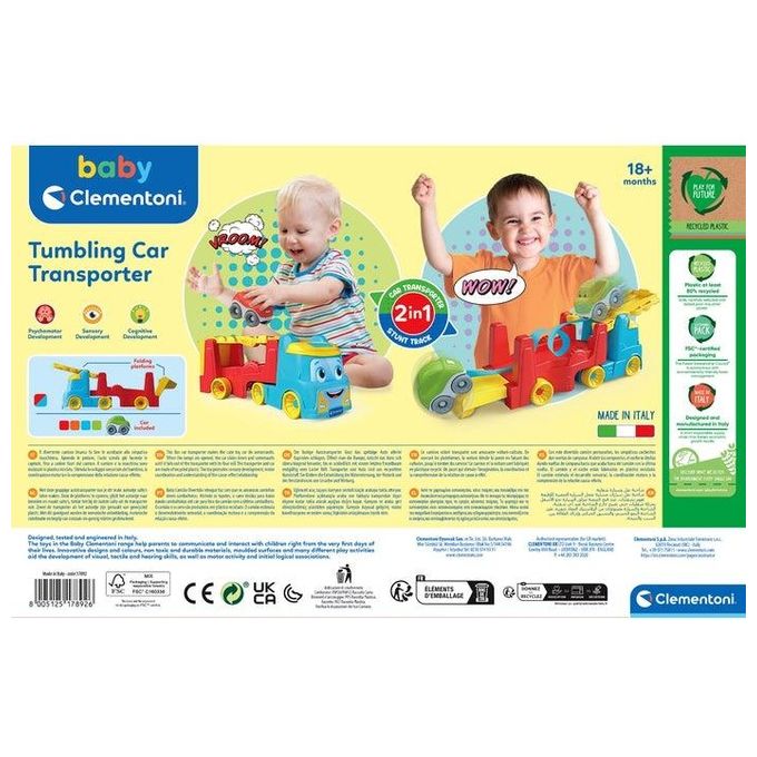Clementoni Prime Attivita' Tumbling Car Transporter