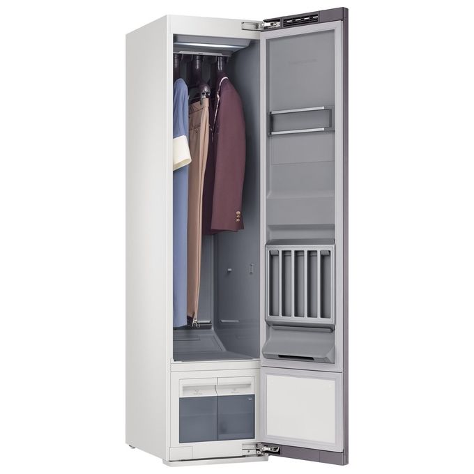 Samsung AirDresser DF60R8600CG Cabina Armadio a Vapore JetSteam Pompa di Calore Motore Digital Inverter Display Touch + LCD Smart Control 185 cm Crystal Mirror