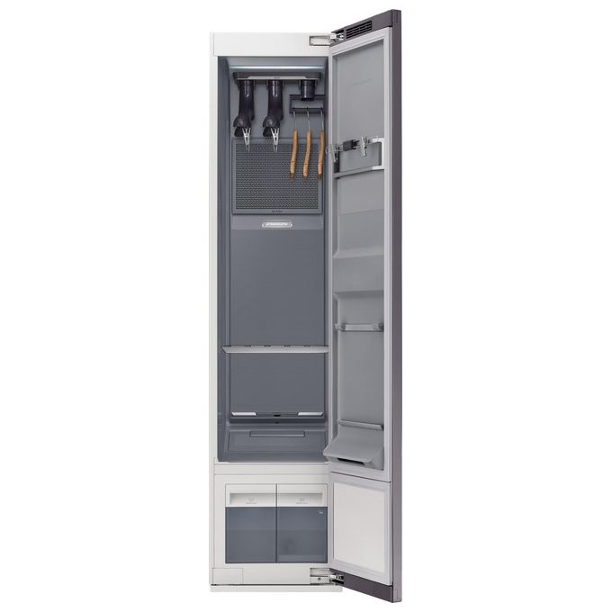Samsung AirDresser DF60R8600CG Cabina Armadio a Vapore JetSteam Pompa di Calore Motore Digital Inverter Display Touch + LCD Smart Control 185 cm Crystal Mirror