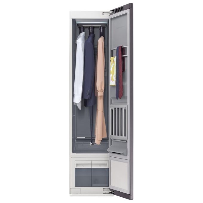 Samsung AirDresser DF60R8600CG Cabina Armadio a Vapore JetSteam Pompa di Calore Motore Digital Inverter Display Touch + LCD Smart Control 185 cm Crystal Mirror