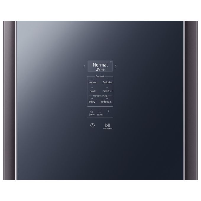 Samsung AirDresser DF60R8600CG Cabina Armadio a Vapore JetSteam Pompa di Calore Motore Digital Inverter Display Touch + LCD Smart Control 185 cm Crystal Mirror