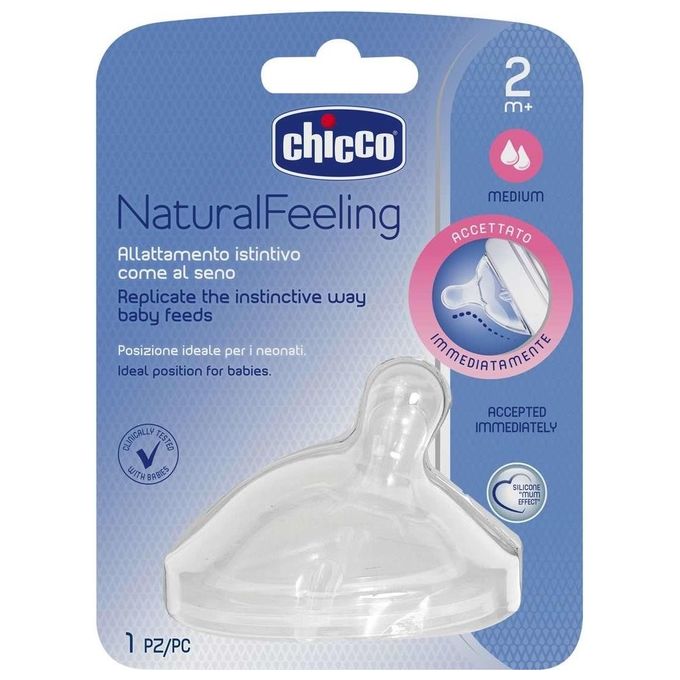 Chicco 810231 Tettarella in Silicone Stepup 2m+