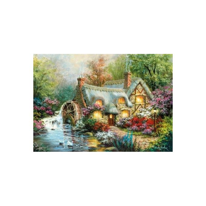 Clementoni Puzzle da 1500 Pezzi High Quality Collection: Country Retreat