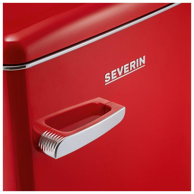 Severin RKS 8830 Mini Frigorifero Retro' Monoporta Capacita' 108 Litri Classe Energetica D No Frost 85,9 cm Rosso