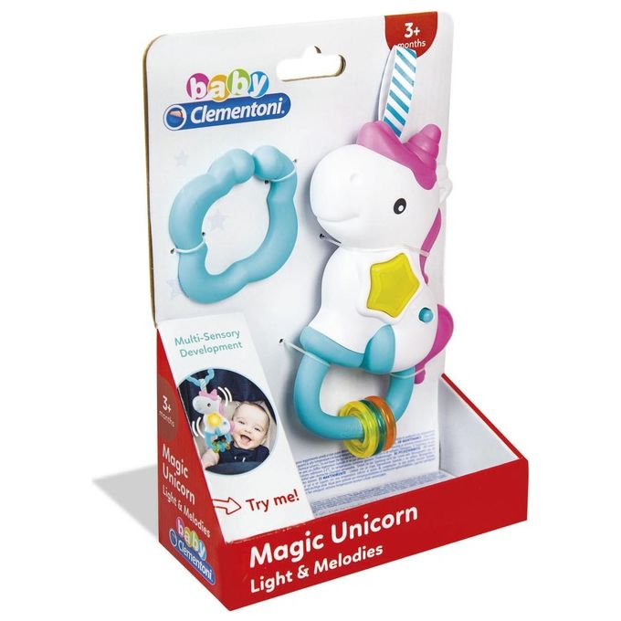 Clementoni Clem Baby Sonaglio Interattivo Unicorno