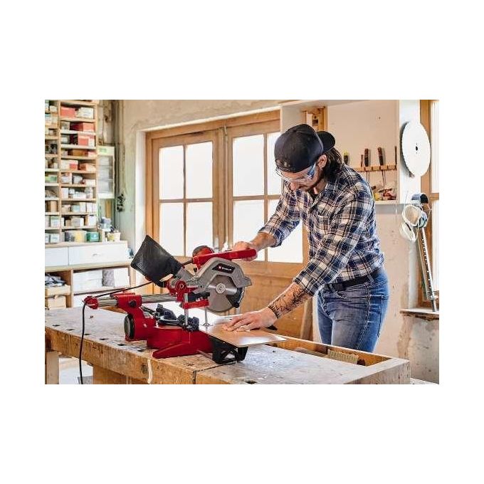 Einhell Troncatrice Radiale Te-Sm 216 Dual per Seghe a Nastro e Fai da Te per un Taglio Preciso e Professionale