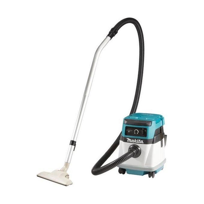 Makita Dvc150Lz Aspiratore Hybrid 18Vx2 - 15L - Classe L (Batteria Non Inclusa)
