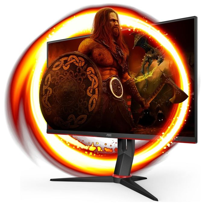 AOC Monitor Gaming 27'' Q27G2S-EU 2560x1440 Pixel Quad Hd Led Tempo di risposta 4 ms Frequenza di aggiornamento 165 (Hz)