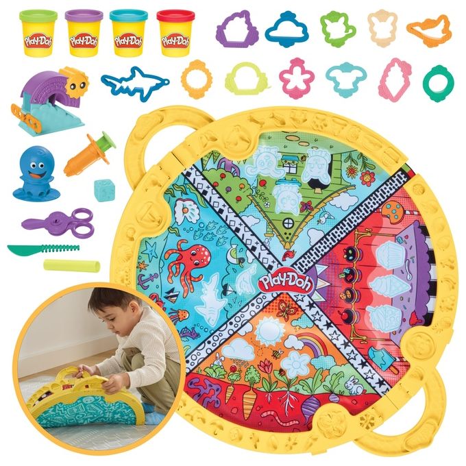 Hasbro Pasta Modellabile Play Doh La mia Prima Valigetta delle Attivita'