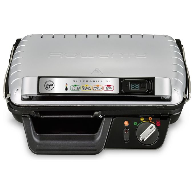 Rowenta GR461B SuperGrill XL 2 Posizioni di Cottura Termostato Regolabile