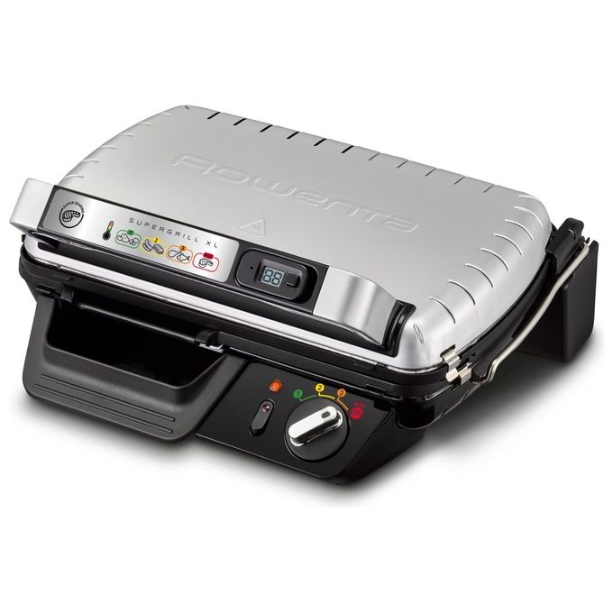 Rowenta GR461B SuperGrill XL 2 Posizioni di Cottura Termostato Regolabile