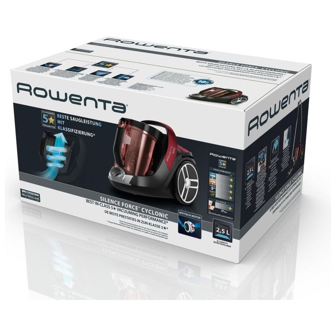 Rowenta Silence Force RO726 2.5 Litri a Cilindro Secco 550W Senza Sacchetto