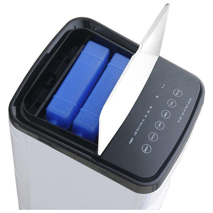 Ardes AR5R06D Eolo Touch Raffrescatore Evaporativo per Ambienti Umidificante con Timer Telecomando e Capacita' di 4 Litri in 3 Velocita'