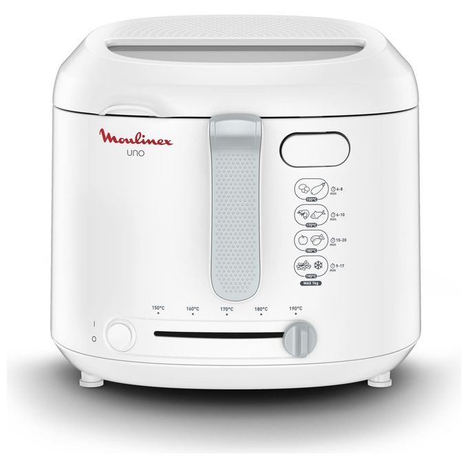 Moulinex FRY UNO AF203 Friggitrice 1Kg per 4 Persone Bianco