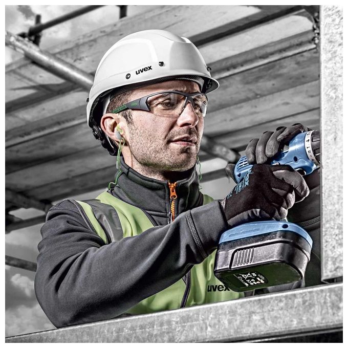 Uvex Occhiali con Astine i-Works Antracite-Verde