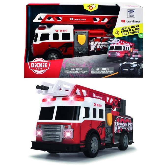 Simba Mezzo Primo Soccorso Dickie Viper Fire Truck Scala
