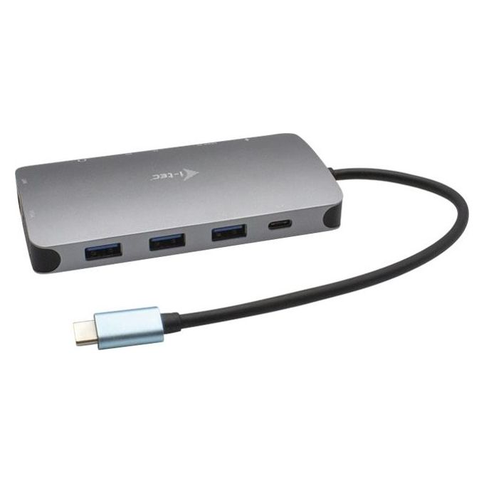 I-Tec C31NANODOCKVGAPD Metal Usb-C Nano Dock Hdmi-Vga con Lan e Power Delivery 100W