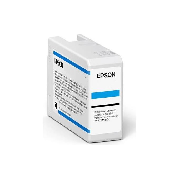 Epson T47A2 Cartuccia d'Inchiostro Originale Pigmento UltraChrome Pro 10 50 ml compatibile SureColor SC-P900 colore Ciano